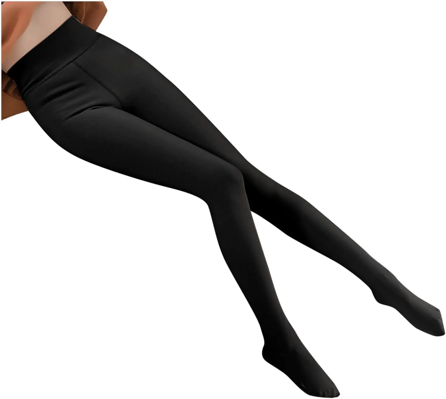 2 Pack Tight for Women Soft Smooth Warm Tights High Waist Sports Yoga Leggings Elastic Cozy Tights