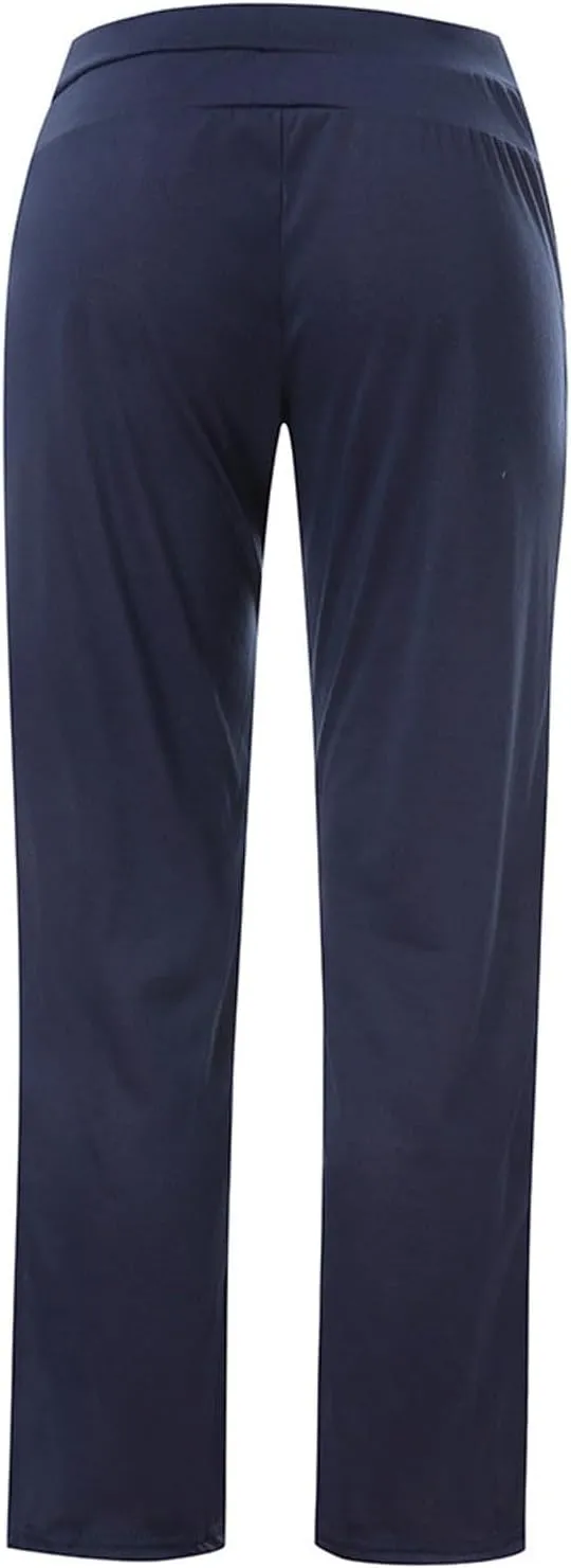 Anjikang Baggy Casual Pants for Women High Elastic Waist Wide Leg Straight Trousers Plus Size Workout Sports Yoga Sweat Pants