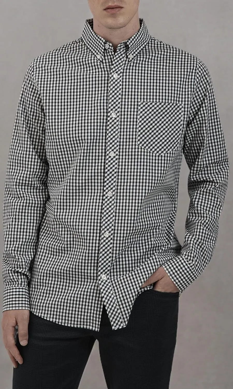 Ben Sherman Men's Button Down Shirt - Regular Fit Long Sleeve Button Down Shirt - Casual Dress Shirt for Men (S-XL)