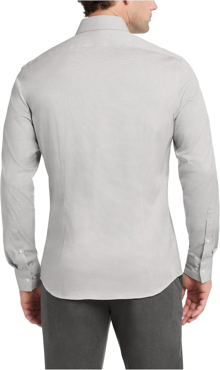 Calvin Klein Men's Dress Shirt Extra Slim Stretch