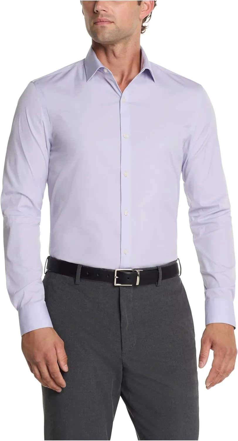 Calvin Klein Men's Dress Shirt Extra Slim Stretch
