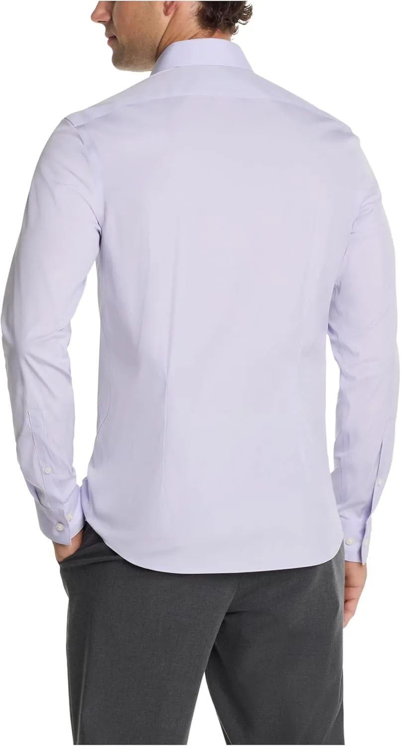 Calvin Klein Men's Dress Shirt Extra Slim Stretch