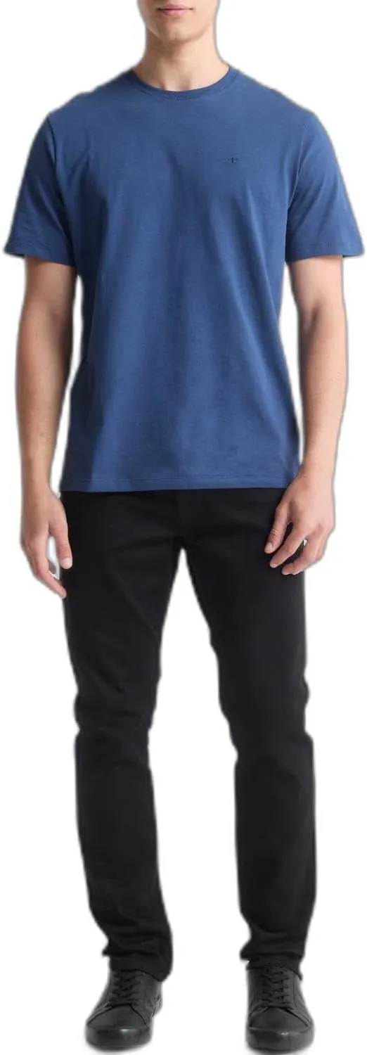 Calvin Klein Men's Smooth Cotton Solid Crewneck T-Shirt