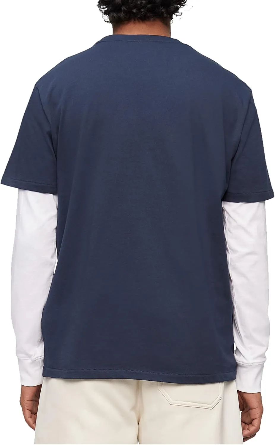Calvin Klein Men's Smooth Cotton Solid Crewneck T-Shirt