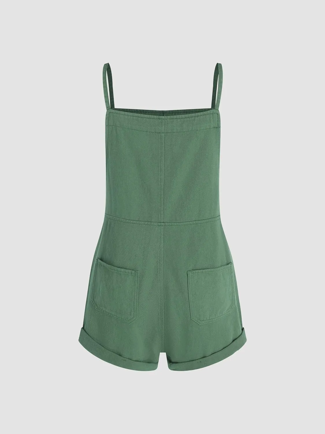 CIDER Overall Shorts For Women Jean Denim Rompers Adjustable Strap Loose Fit Overalls Summer Casual Outfits with Pockets
