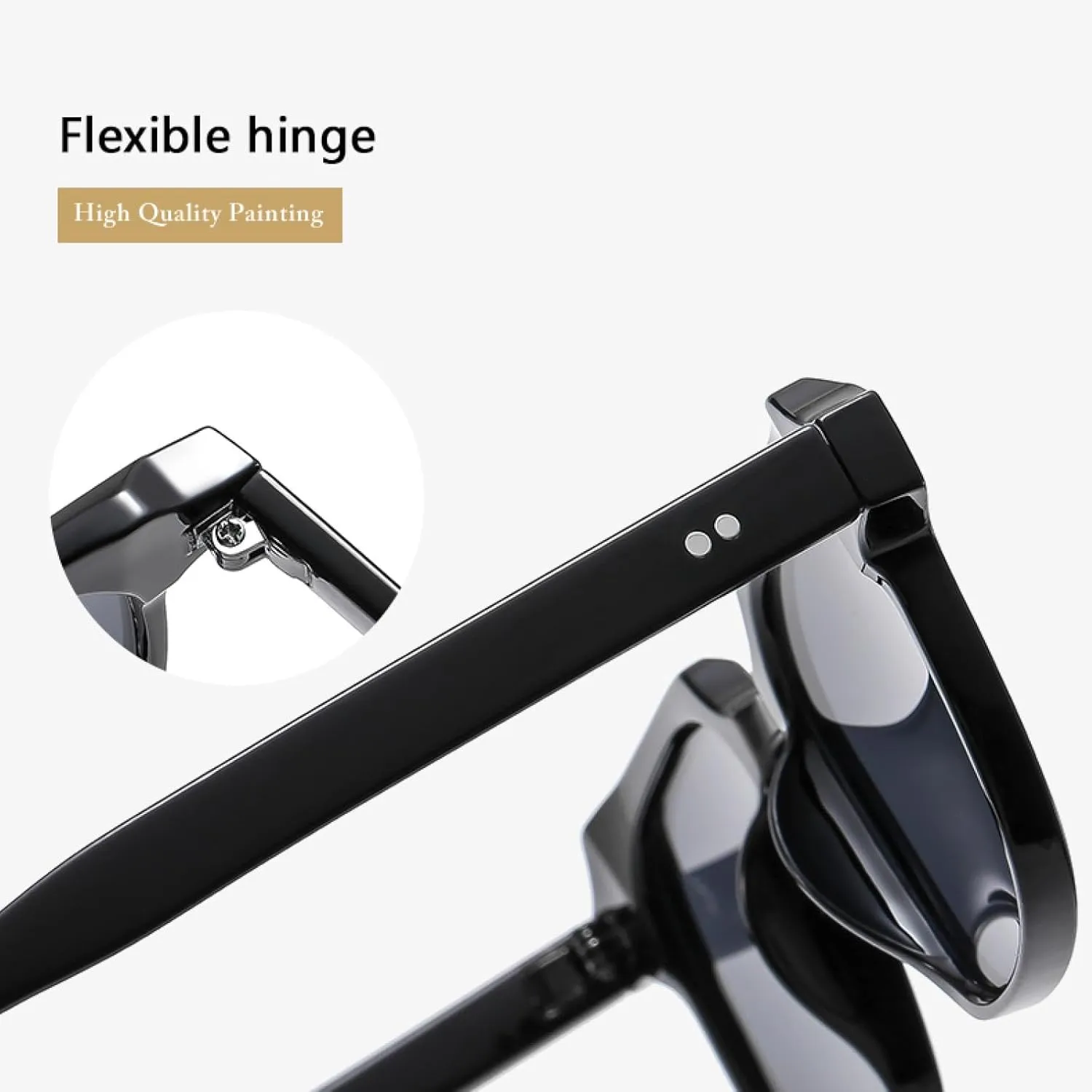 Classic Retro Frame Sunglasses Personalized Glasses Female