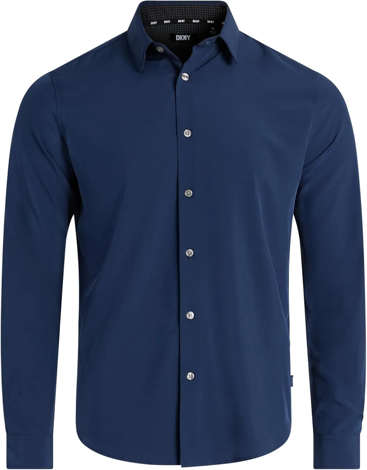 DKNY Men's Long Sleeve Button Down Shirt - Mens Casual Button Up Shirt