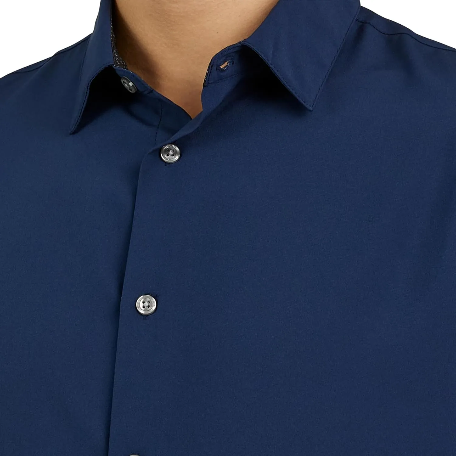 DKNY Men's Long Sleeve Button Down Shirt - Mens Casual Button Up Shirt