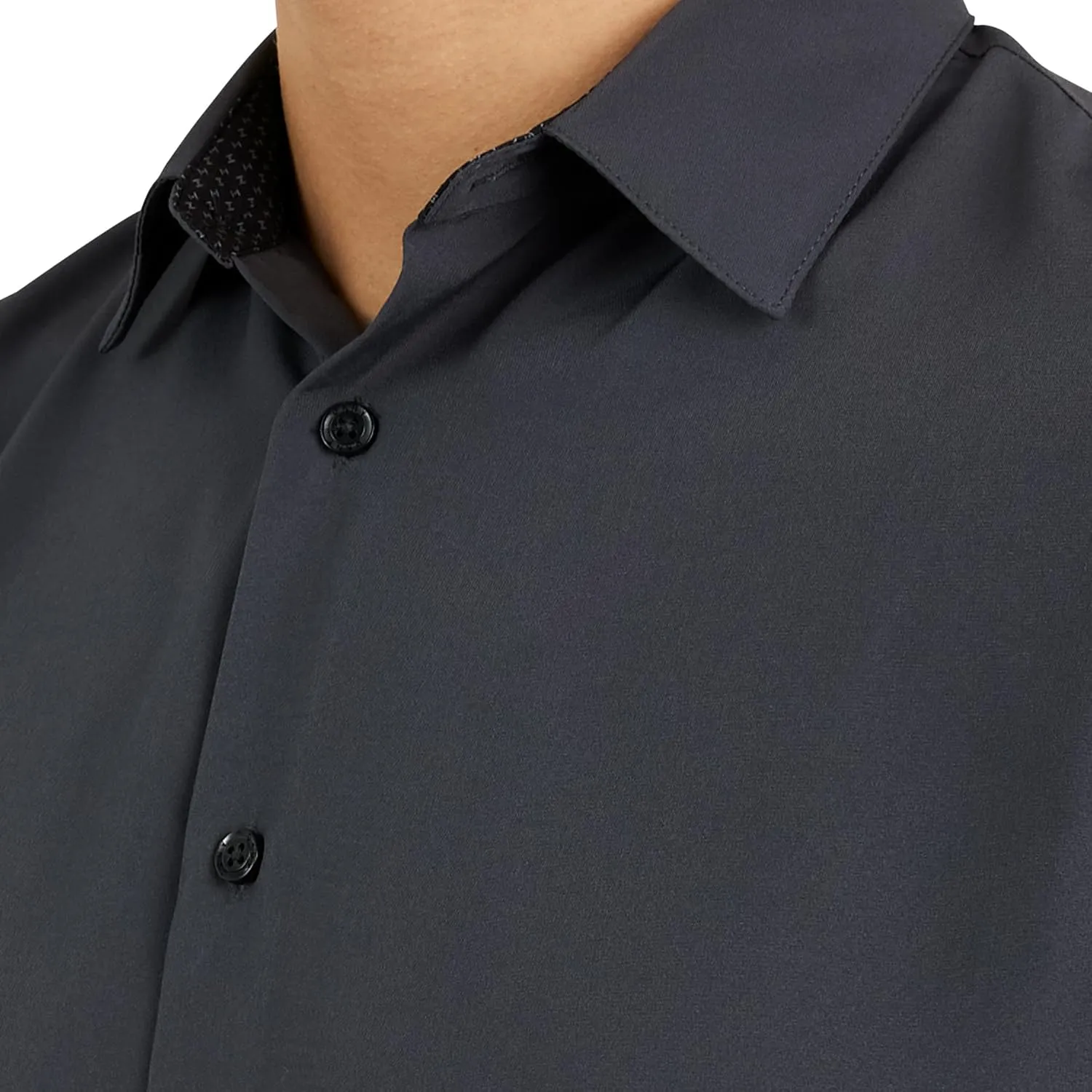 DKNY Men's Long Sleeve Button Down Shirt - Mens Casual Button Up Shirt