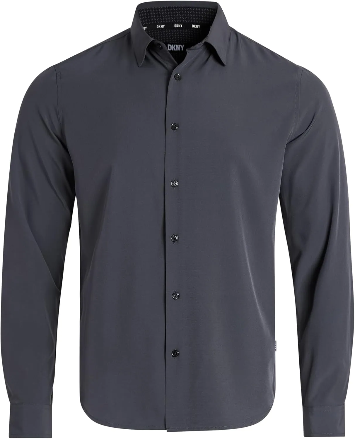 DKNY Men's Long Sleeve Button Down Shirt - Mens Casual Button Up Shirt