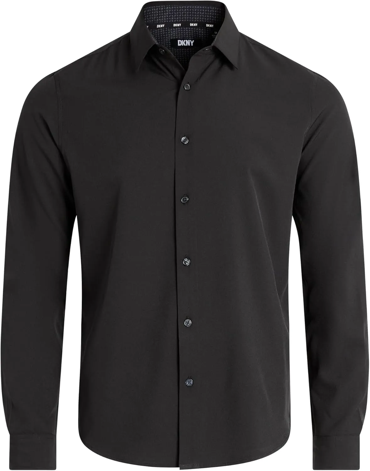 DKNY Men's Long Sleeve Button Down Shirt - Mens Casual Button Up Shirt