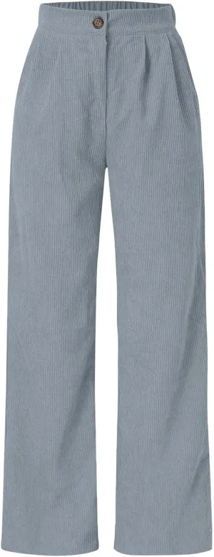High Waist Cord Wide Leg Pants Straight Trousers Women Big Size Corduroy Pants Casual for Women