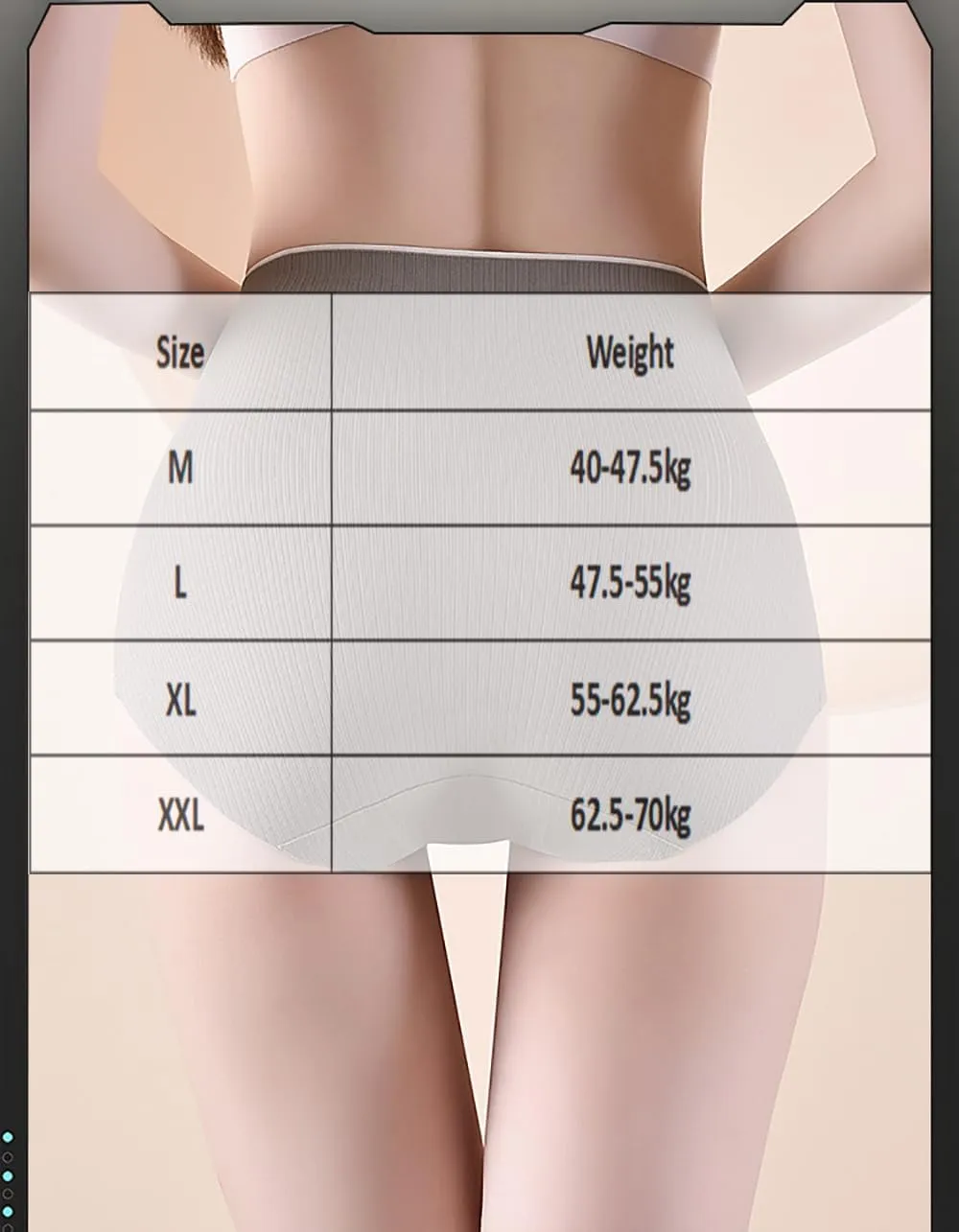 High Waist Seamless Liquid Ice Silk Shaping Pants, Women Butt Lifting Ice Silk Body Shapewear Brief