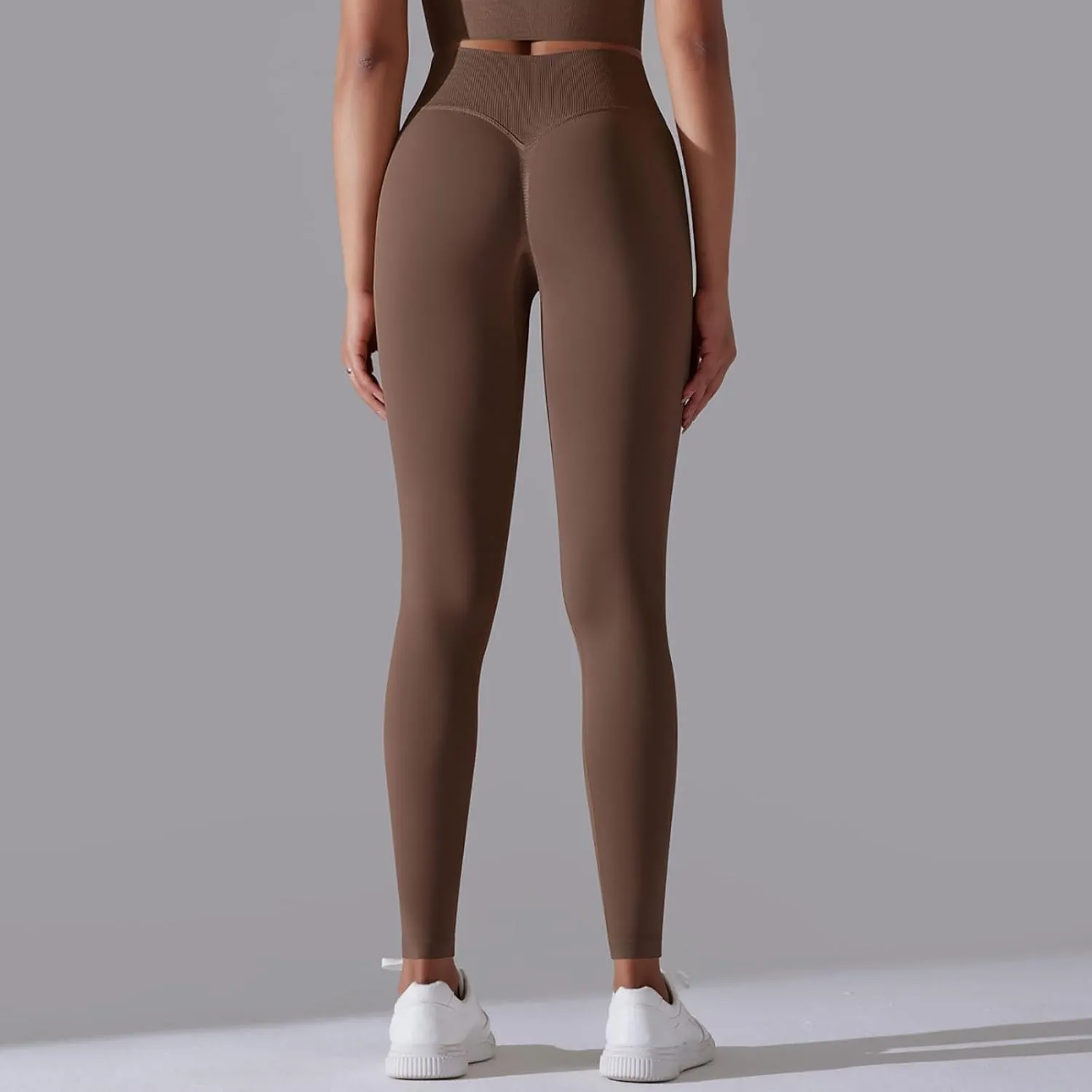 High Waisted Leggings for Women Smooth Soft Yoga Pants Stretchy Tummy Butt Lifting Tights Fashion Thermal Sweatpants