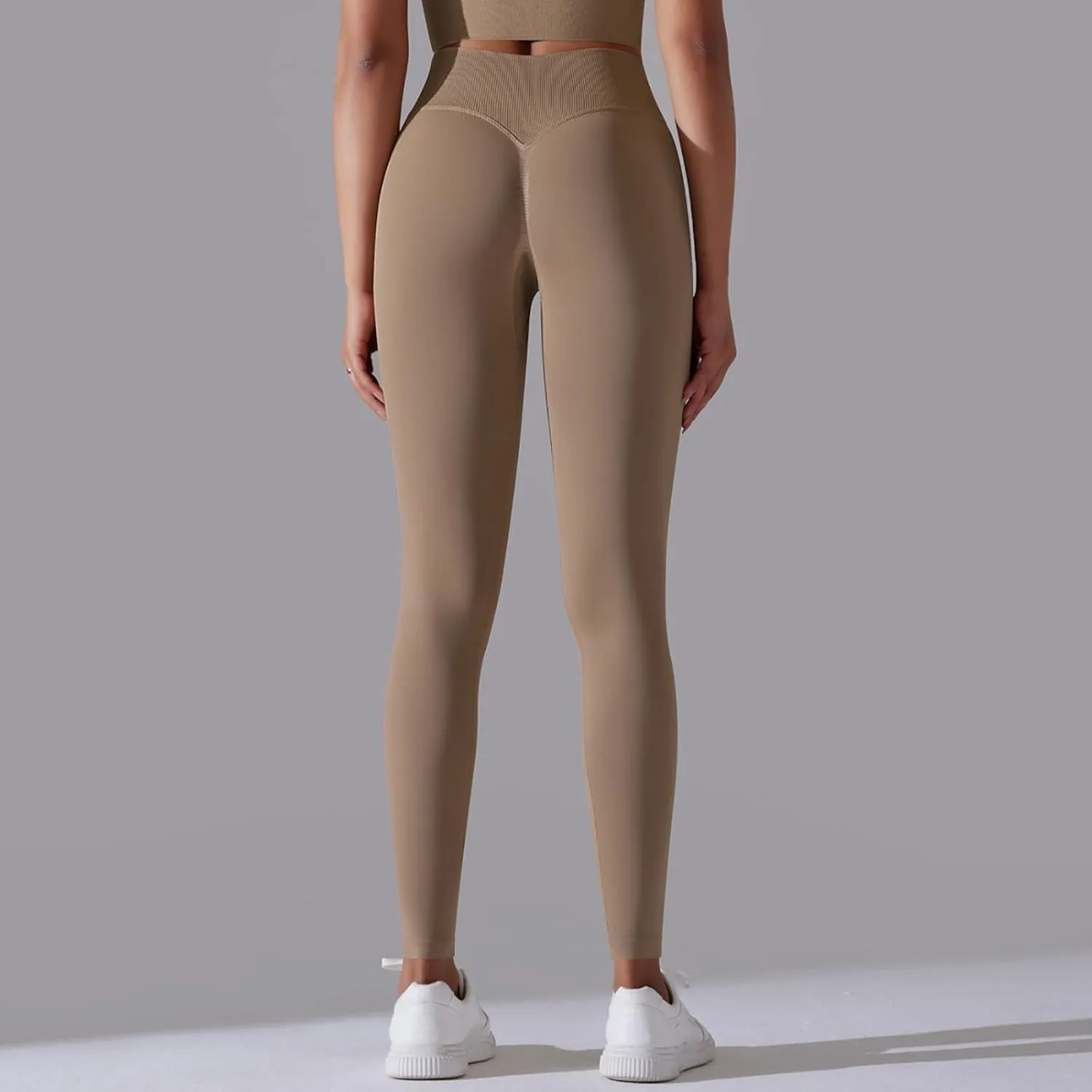 High Waisted Leggings for Women Smooth Soft Yoga Pants Stretchy Tummy Butt Lifting Tights Fashion Thermal Sweatpants