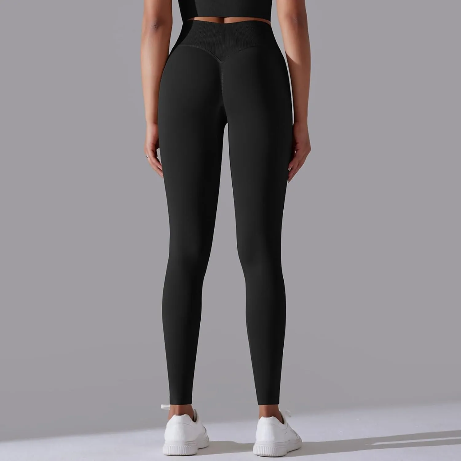 High Waisted Leggings for Women Smooth Soft Yoga Pants Stretchy Tummy Butt Lifting Tights Fashion Thermal Sweatpants