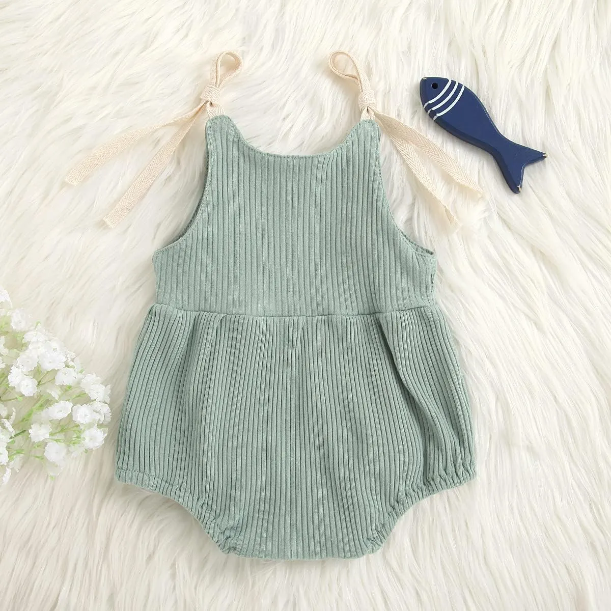 Infant Newborn Baby Girl Floral Romper Kids Spaghetti Strap One Piece Jumpsuit Shorts Toddler Summer Overall Clothes