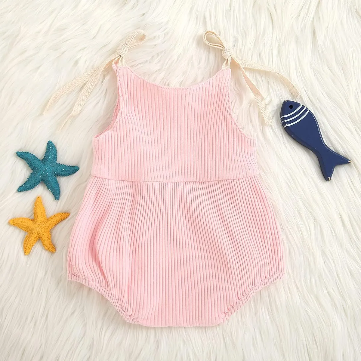 Infant Newborn Baby Girl Floral Romper Kids Spaghetti Strap One Piece Jumpsuit Shorts Toddler Summer Overall Clothes