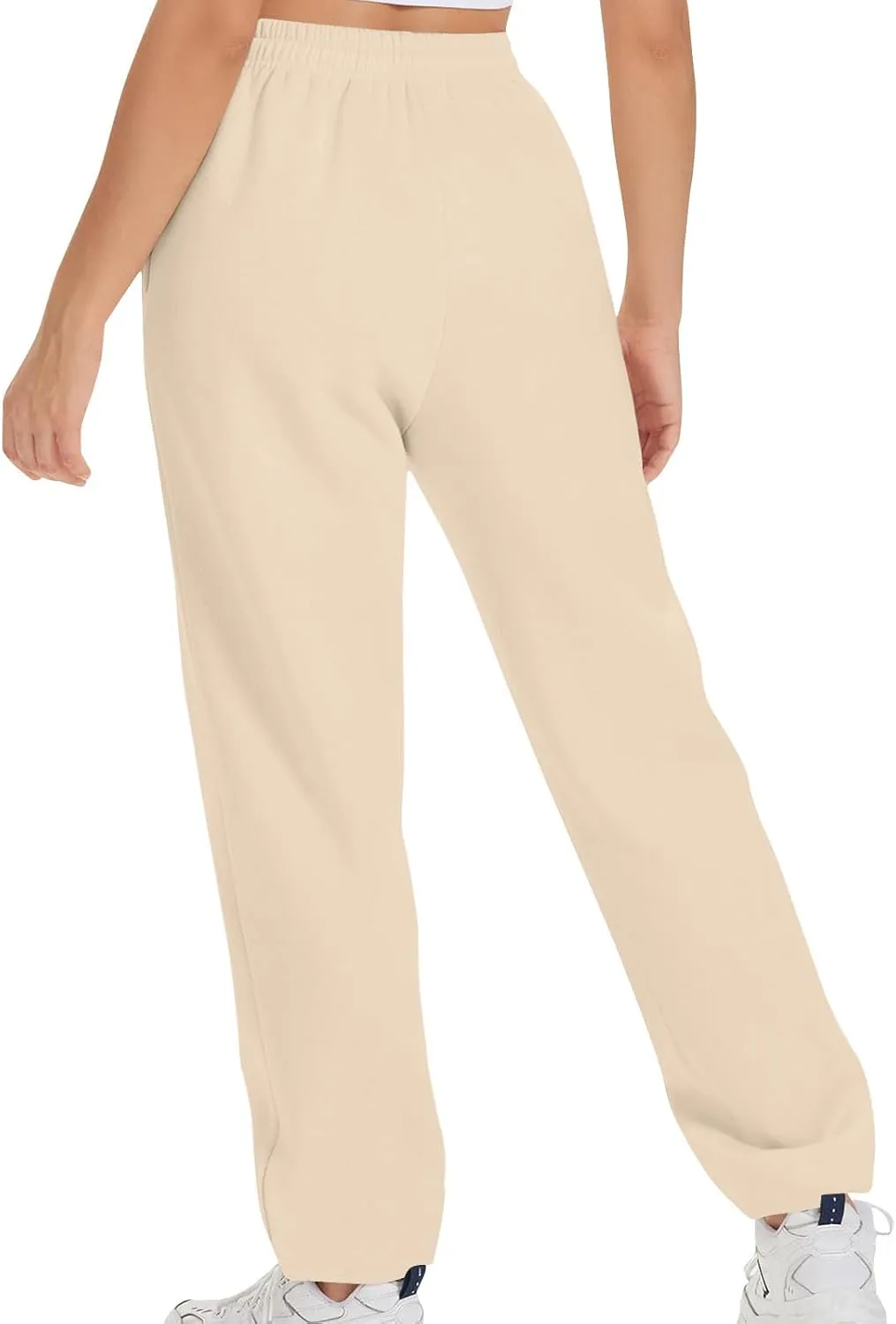 Joggers for Women, Women's Jogger Sweatpants Fleece Lined Winter Pants High Waisted Travel Pants Comfy Lounge Pants