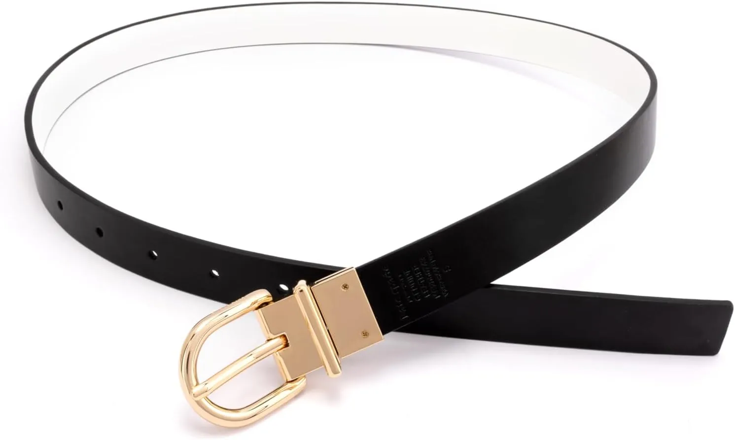 kate spade new york Women's 1 Inch Reversible Belt Smooth Split, Leather Accessory with Adjustable Sizing