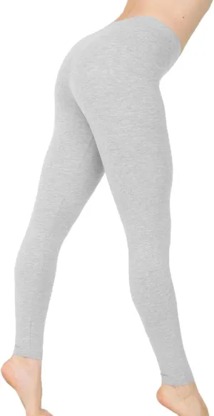 Leggings for Women,High Waist Workout Leggings Smooth & Soft Plus Size Solid Yoga Pants, Capri and Full Length