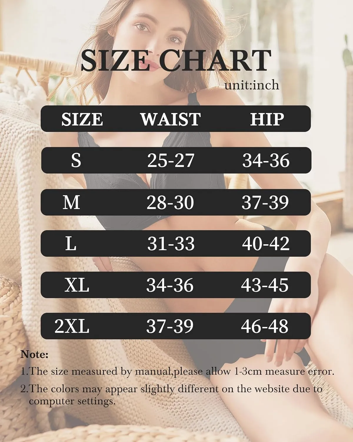 LEVAO Seamless Underwear for Women No Show Ice Silk Bikini Breathable Hipster Wavy Sides Invisibles Panties 7 Pack S-XL