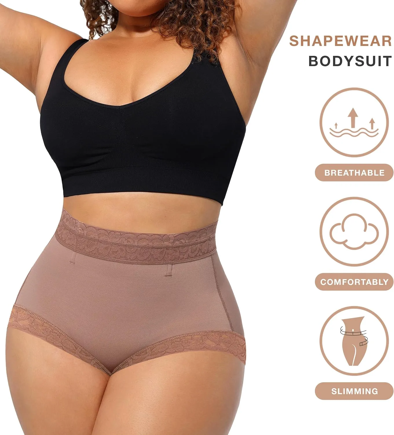 Lover-Beauty Butt Lifter Shapewear Panties Faja Shorts Body Shaper Tummy Control Butt Lifting Underwear Panties for Women