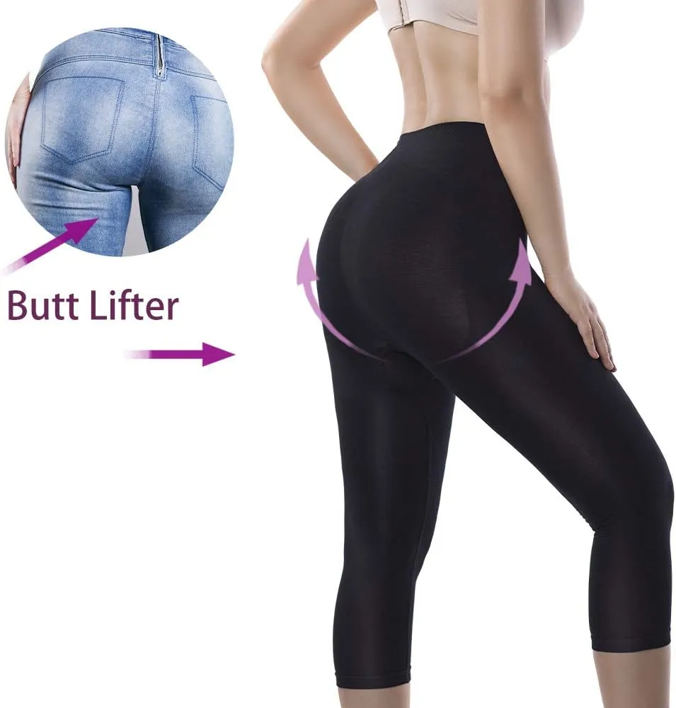  MD Womens Shapewear Legging High Waist Thigh Slimmer Tummy Control Panties Body Shaper Butt Lift