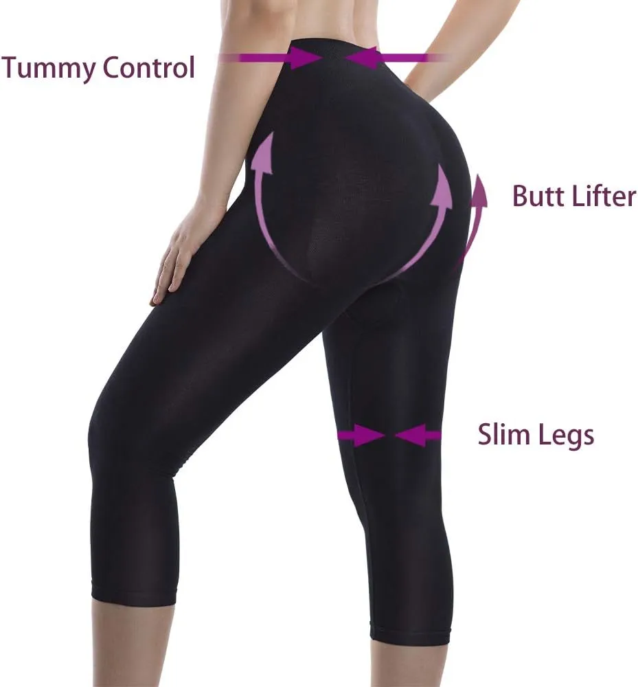  MD Womens Shapewear Legging High Waist Thigh Slimmer Tummy Control Panties Body Shaper Butt Lift
