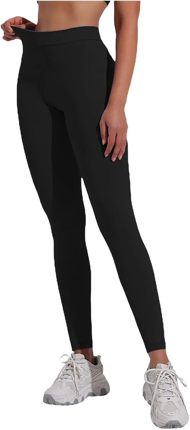 Miyaomn Women's Scrunch Ruched Butt Lifting Yoga Pants Skinny V-Back Stretchy High Waist Workout Sports Ankle Tights Leggings