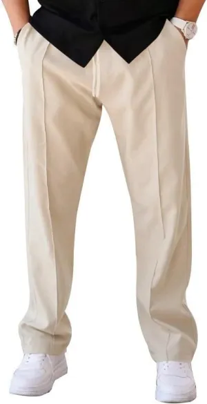 Pants for Men Big and Tall Casual Relaxed Fit Comfy Outdoor Workout Sweat Pants