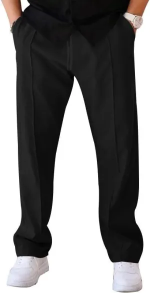 Pants for Men Big and Tall Casual Relaxed Fit Comfy Outdoor Workout Sweat Pants