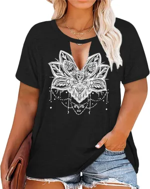 Plus Size Smooth As Tennessee Whiskey Shirt Women Keyhole Sexy V Neck Country Music Tops Tshirt