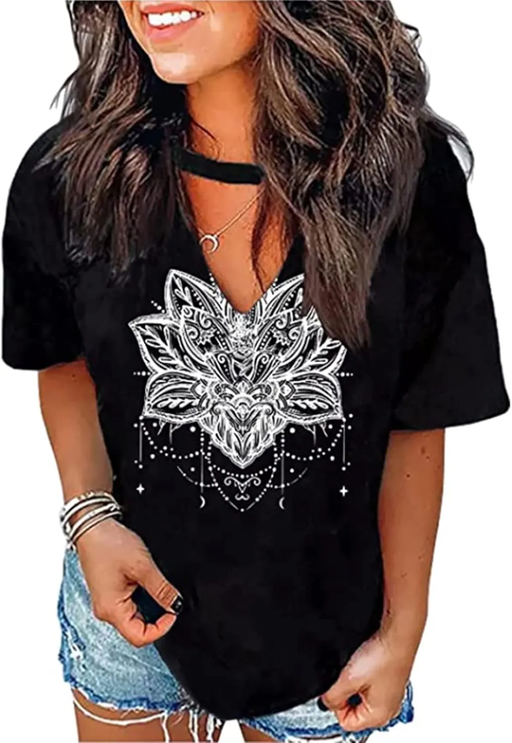 Plus Size Smooth As Tennessee Whiskey Shirt Women Keyhole Sexy V Neck Country Music Tops Tshirt