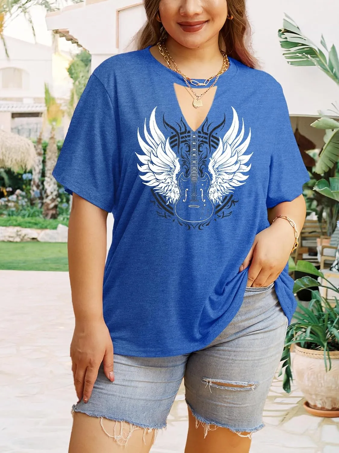 Plus Size Smooth As Tennessee Whiskey Shirt Women Keyhole Sexy V Neck Country Music Tops Tshirt
