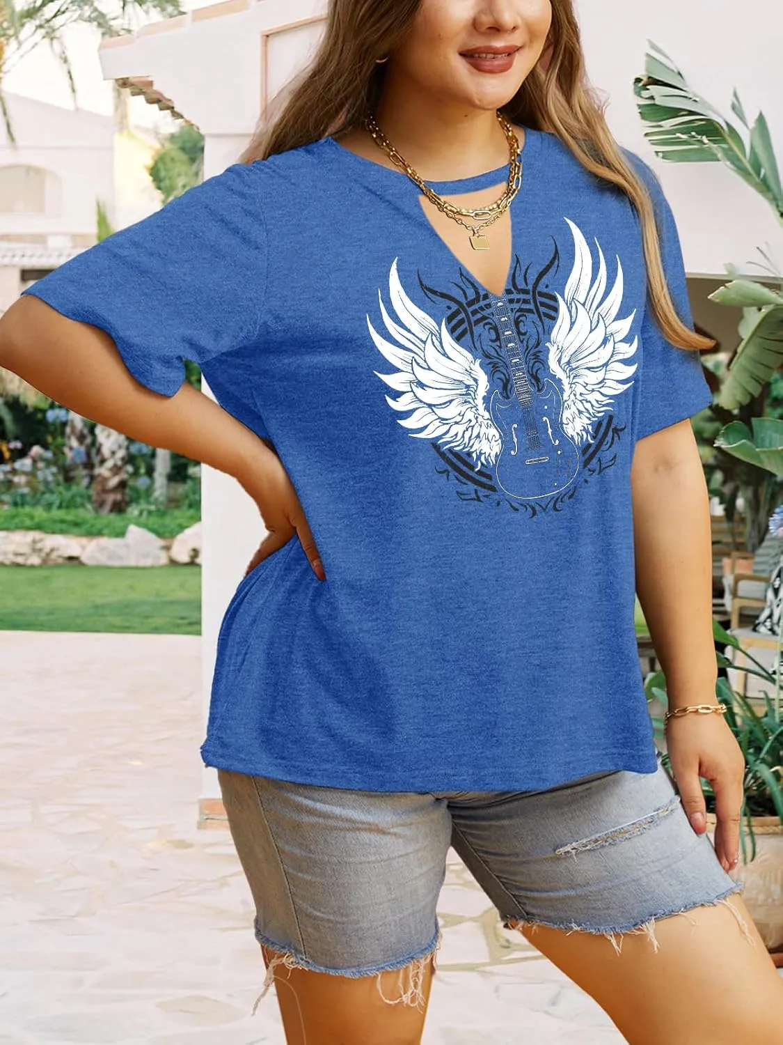 Plus Size Smooth As Tennessee Whiskey Shirt Women Keyhole Sexy V Neck Country Music Tops Tshirt
