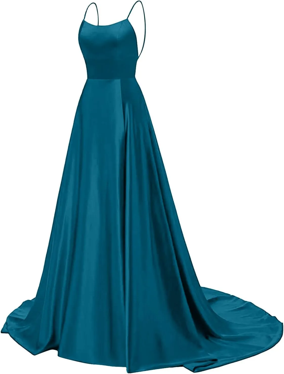 Prom Dresses for Women 2025 Winter Party Off The Shoulder Maxi Dress Slip Satin Modest Dresses Pockets Evening Gowns