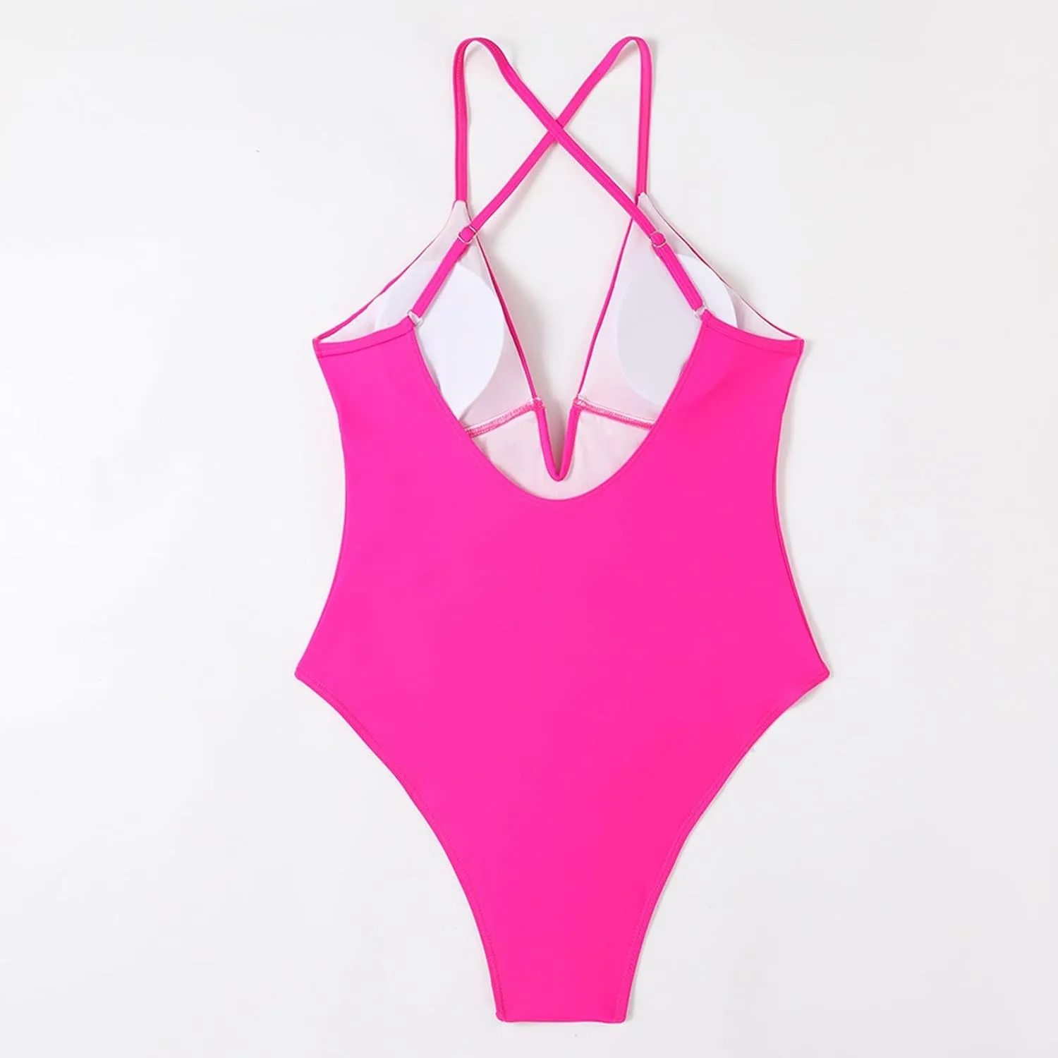 PTOLOCIF Thong Swimsuits for Women Tummy Control Swimsuits One Shoulder Bathing Suit Modest Full Coverage Keyhole Swimwear