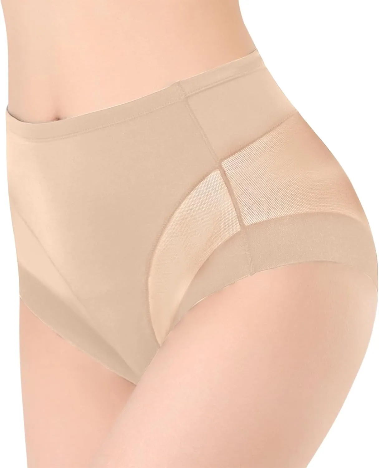 Seamless Underwear for Women Sheer Mesh Thong Ice Silk Breathable Design No Line Comfort Fit Low Rise Panties
