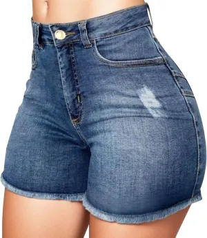 Shorts for Women Jeans Womens High Waisted Stretchy Beach Vacation Fashion Outfits Trendy Plus Size 100% Denim Pants