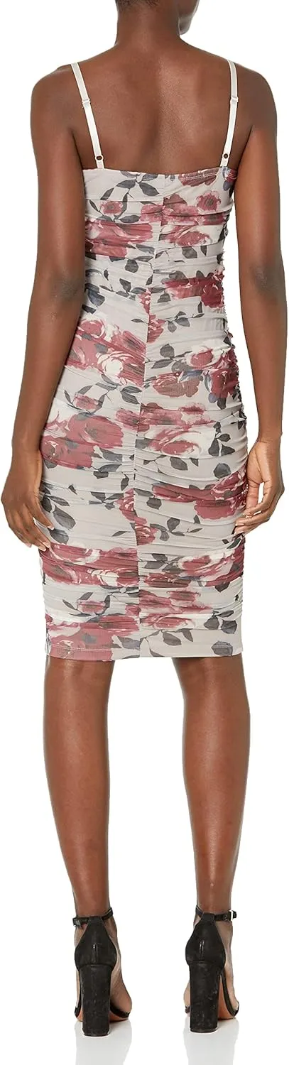 Speechless Women's Sleeveless Slip Midi Tulip Hem Dress
