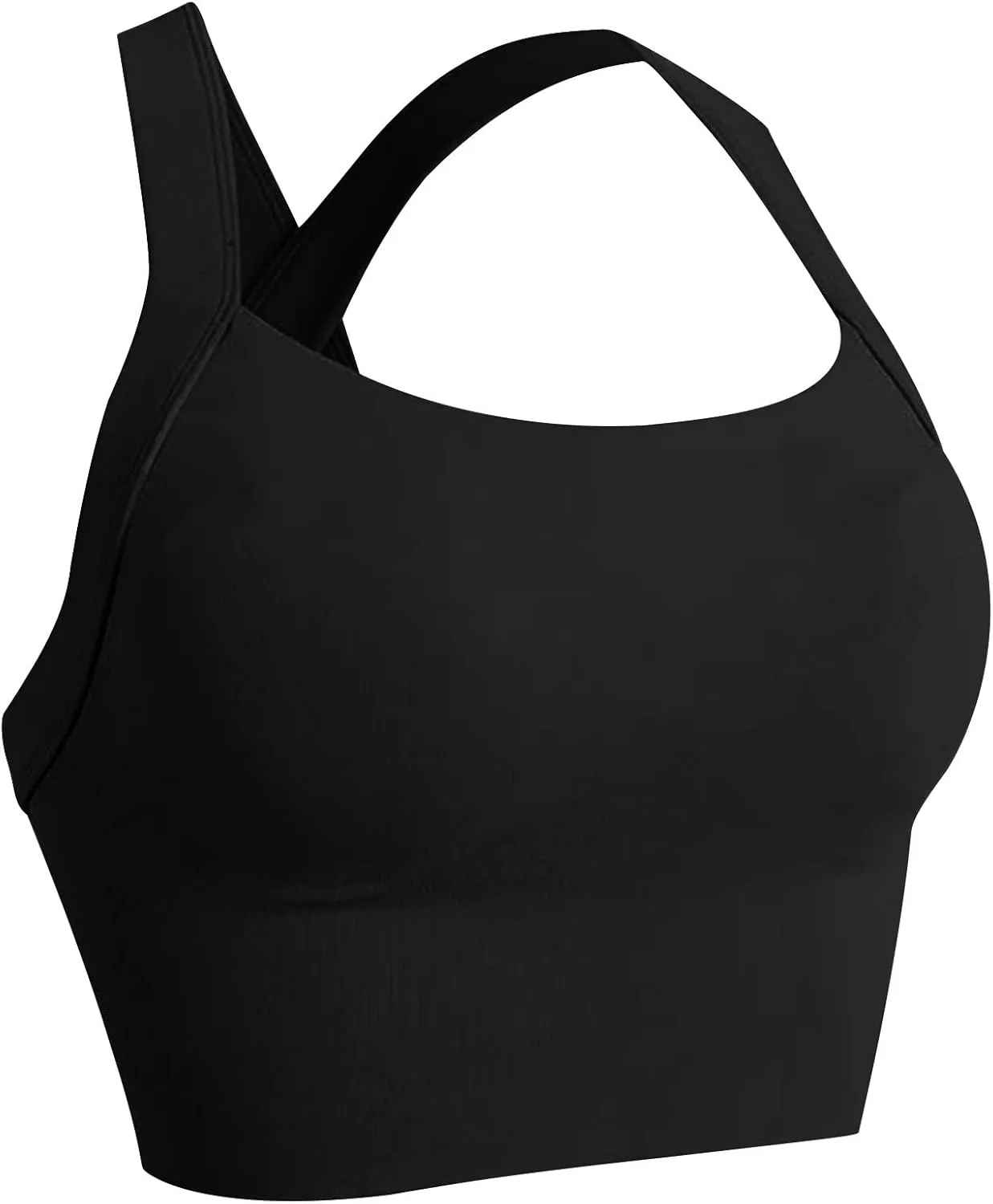 Sport Bra for Women No Underwire Quick Dry Workout Crop Top Crisscross Back Support Running Athletic Yoga Bralette