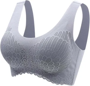 Sport Bras for Women 2025 No Underwire Sleep Push up Plus Size High Support Breathable Full Coverage Wireless Bra