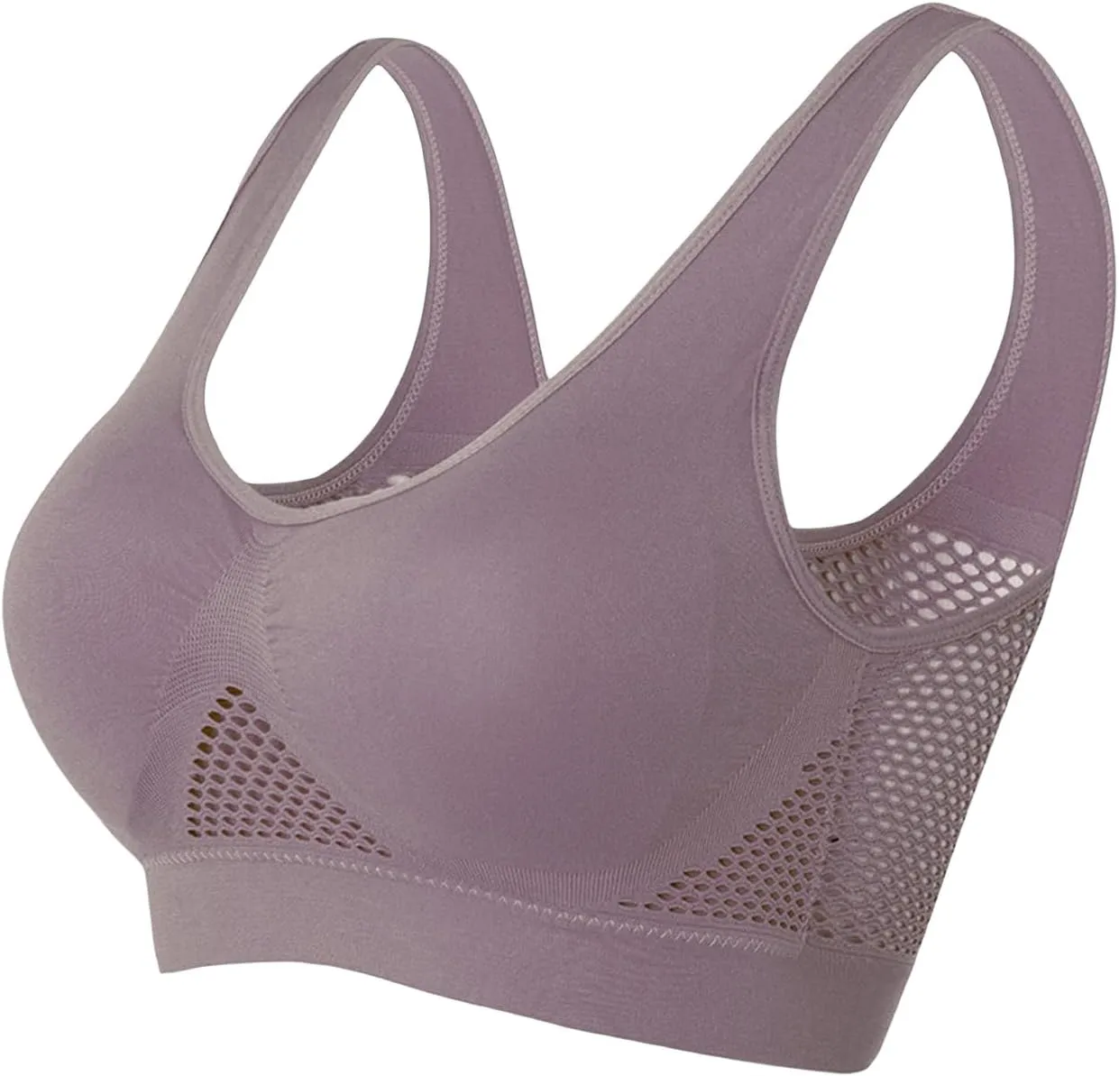 Sports Bras for Women 2025 Cool Liftup Air Bra Summer Ultra-Thin Comfort Mesh Sports Bra Anti-Sagging Breasts Bras