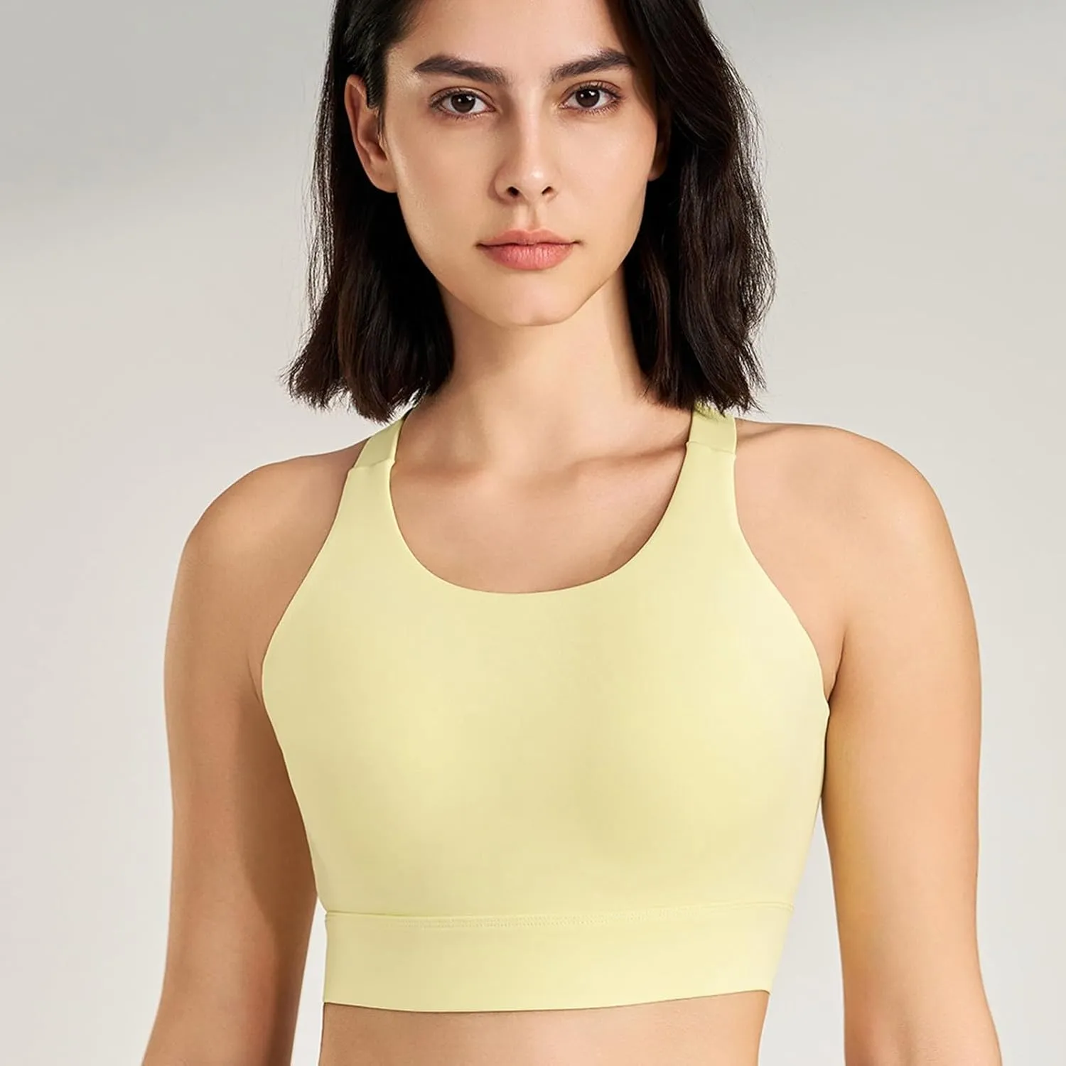 Sports Bras for Women Crisscross Back High Support Bralette Stretch Comfort Quick Dry Workout Yoga Gym Fitness Bras