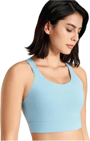 Sports Bras for Women Crisscross Back High Support Bralette Stretch Comfort Quick Dry Workout Yoga Gym Fitness Bras