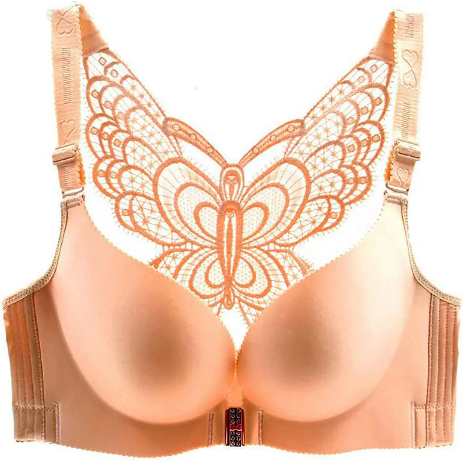 Strapless Bra Push Up Front Closure Backless Strapless Bra Butterfly Backless Seamless Bra Push Up Bra Strapless