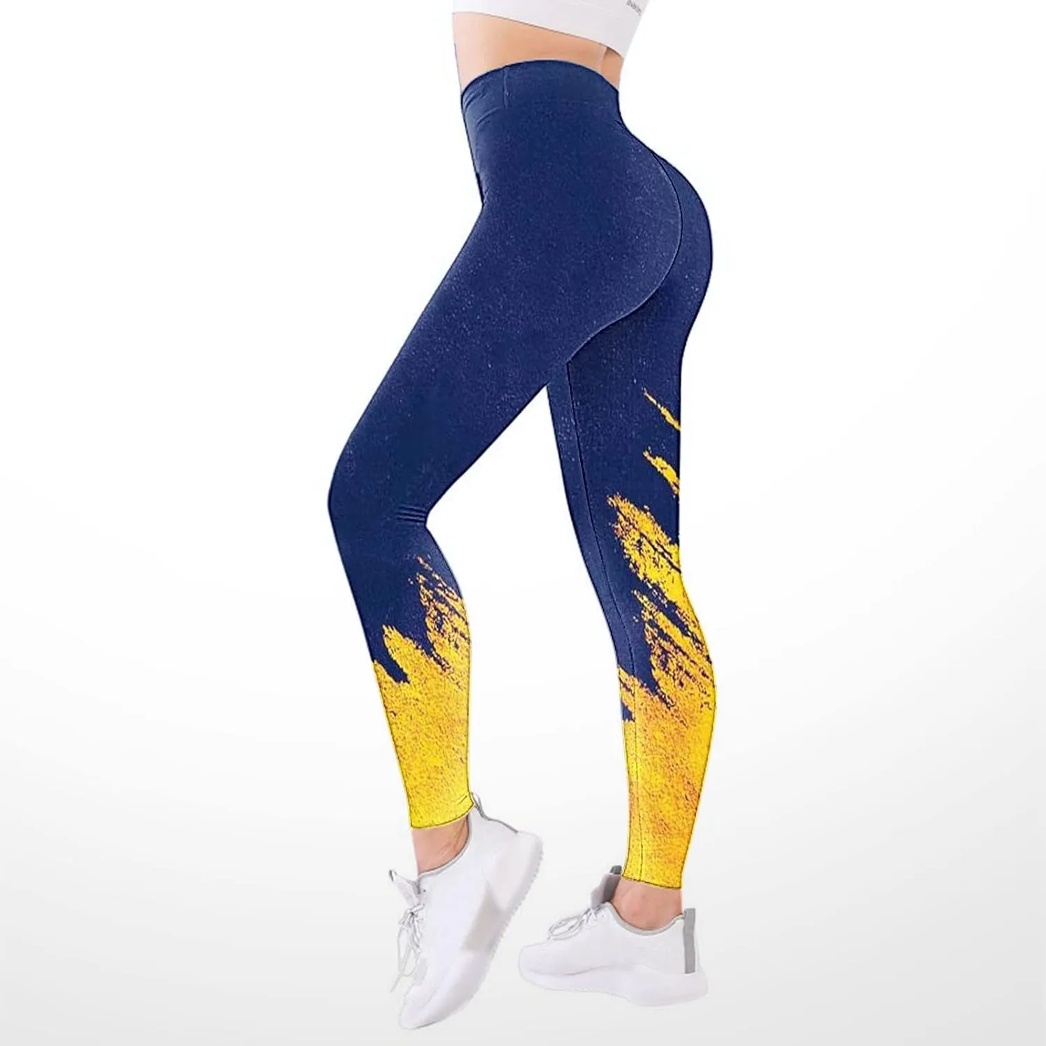 Thermal Leggings for Women Compression High Elastic Waisted Summer Soft Tummy Control Stretchy Fashion Workout Yoga Panties