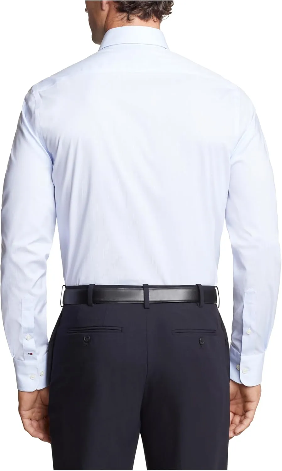 Tommy Hilfiger Men's Dress Shirt Regular Fit Essentials