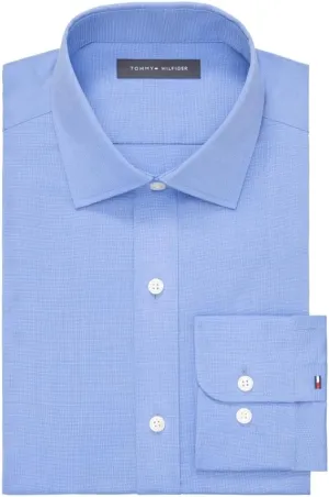 Tommy Hilfiger Men's Dress Shirt Regular Fit Essentials